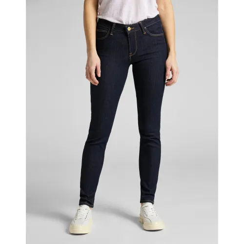 Jean Skinny SCARLETT - Denim Très Foncé en coton - Lee - Modalova