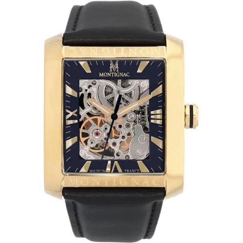 Montre - MOW1011 Bracelet Cuir - Montignac - Modalova