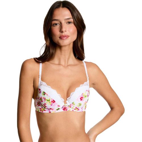 Soutien-gorge coques moulées blanc Heloise - Morgan Lingerie - Modalova