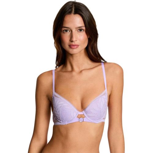 Soutien-gorge coques moulées parme Lina violet - Morgan Lingerie - Modalova