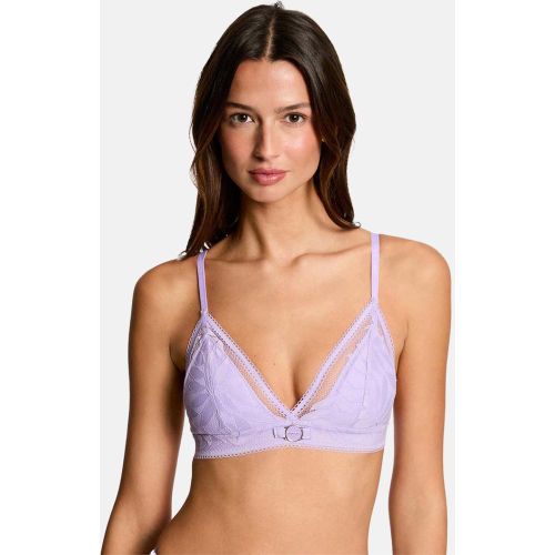 Soutien-gorge souple parme Lina violet - Morgan Lingerie - Modalova