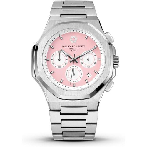 Montre MTGamma Chronographe Rose Acier - Maison Du Temps - Modalova