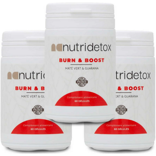 Burn & Boost - Maté Vert & Guarana X3 - Nutridetox - Modalova