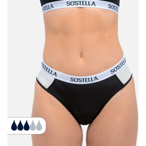 Culotte Menstruelle de sport - Flux moyen -a n°8 en nylon - Sorio - Modalova