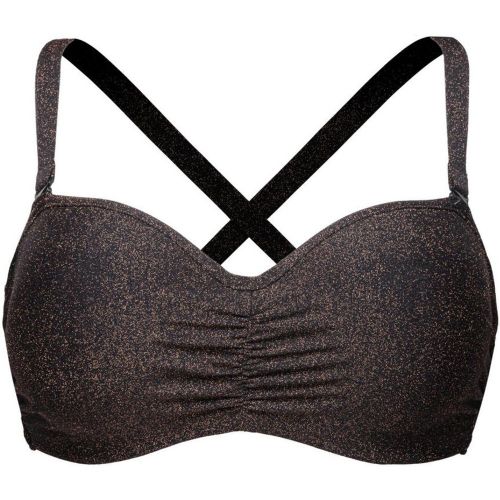 Haut de maillot de bain bandeau mousse armatures noir - Sans Complexe Bain - Modalova