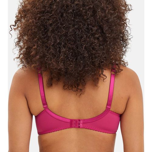 Soutien-gorge emboitant avec armatures en dentelle sorbet Cerise - Sans Complexe - Modalova