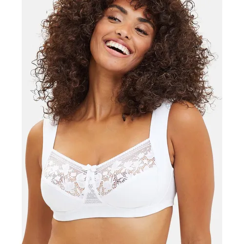 Soutien-gorge emboitant sans armatures en coton biologique - Sans Complexe - Modalova