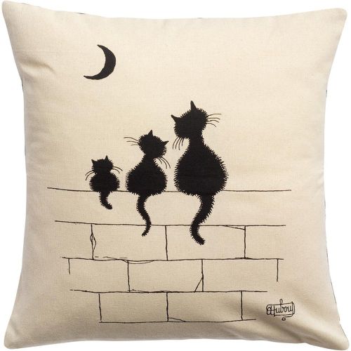 Coussin Dubout 3 chats Ecru - Winkler - Modalova