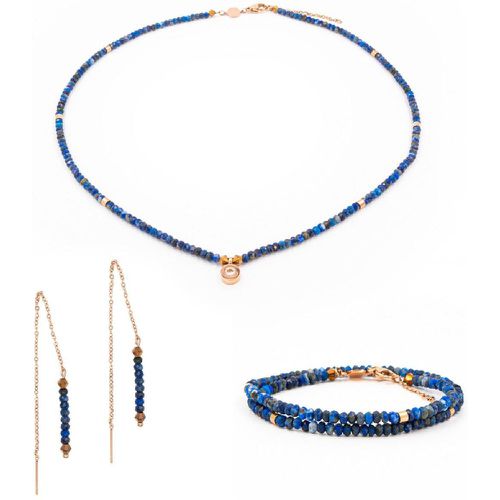 Parure Lumia en pierres Lapis-lazuli - Sloya - Modalova