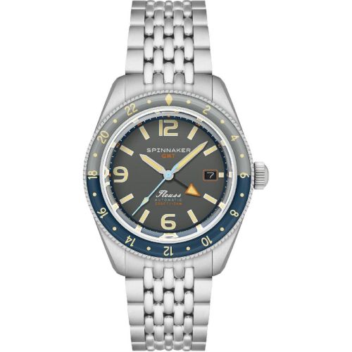 Montre Fleuss Gmt Automatic - SP-5120-11 Bracelet Acier - Spinnaker - Modalova