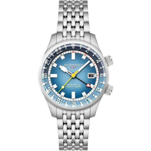 Montre Bradner Gmt Automatic - SP-5121-88 Bracelet Acier - Spinnaker - Modalova