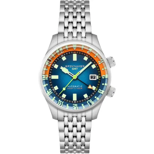 Montre Bradner Gmt Automatic - SP-5121-AA Bracelet Acier - Spinnaker - Modalova