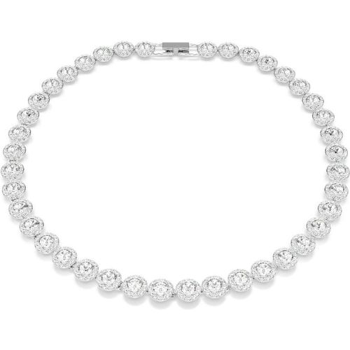 Collier Una - 5727095 Métal Rhodié Argent - Swarovski - Modalova