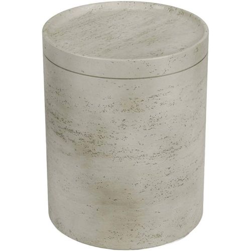 Table d'appoint cylindrique moderne en ciment CITRON - POTIRON PARIS - Modalova