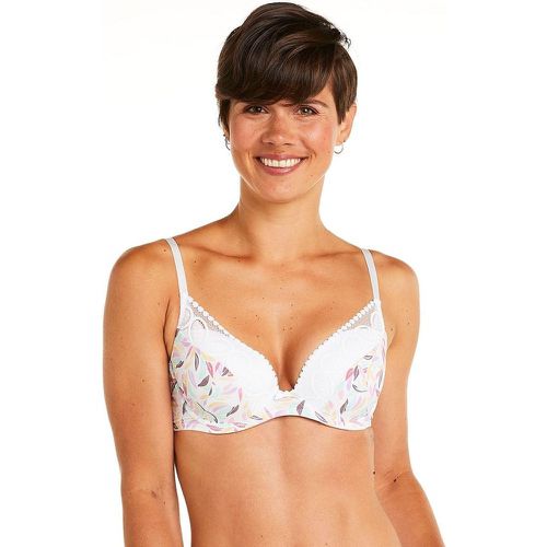 Soutien-gorge ampliforme coque moulée multico blanc Entracte - Pomm Poire - Modalova