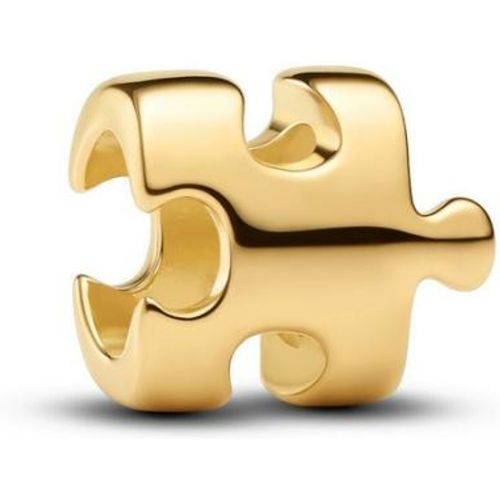Mini Charm Pièce de Puzzle Doré - Pandora - Modalova