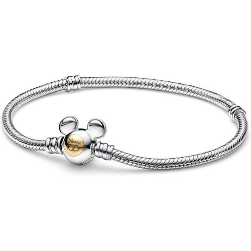 Bracelet Maille Serpent 100e Anniversaire - Disney X - Pandora - Modalova