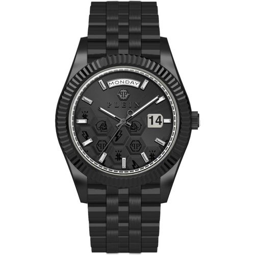 Montre Date Superlative Gent - PWPVA0624 Bracelet Acier - Philipp Plein - Modalova