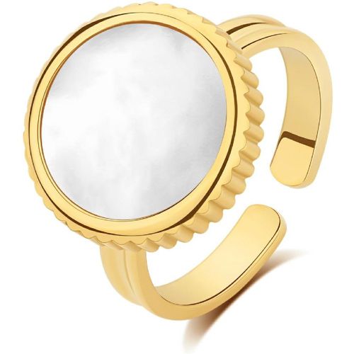 Bague Coco - PRA0003-1MOP Acier - Pixies Bijoux - Modalova