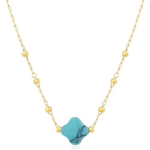 Collier Bonheur - PNS0049-1TQS Acier - Pixies Bijoux - Modalova