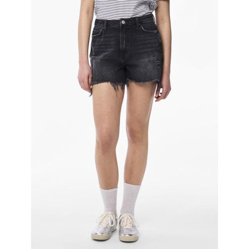 Short en denim taille haute Summer Fawn - Pieces - Modalova