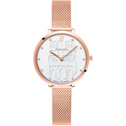 Montre Coeur Battant - 096K908 Bracelet Acier - Pierre Lannier - Modalova