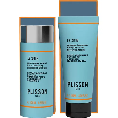 Coffret Duo Bonne Mine Nettoyant Visage et Gommage - Plisson - Modalova