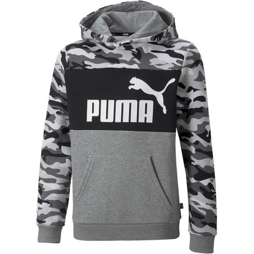 Sweatshirt à motif camouflage en coton ESS+ CAMO - Puma - Modalova