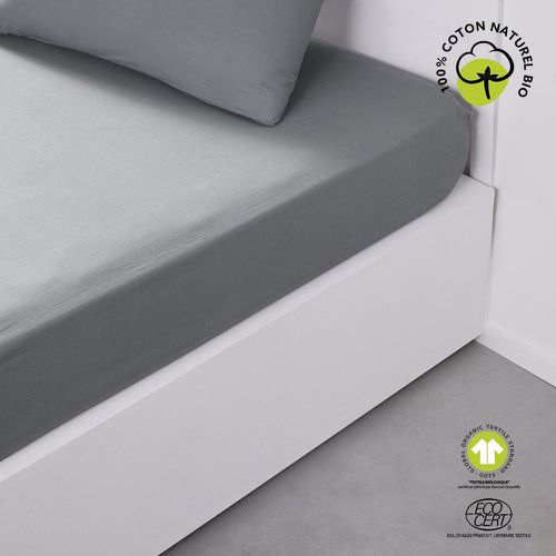 Drap-Housse Organic en Coton Acier - Today - Modalova