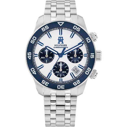 Montre Tommy Hilfiger TH85 Crono - 1792157 Bracelet Acier - Tommy Hilfiger Montres - Modalova