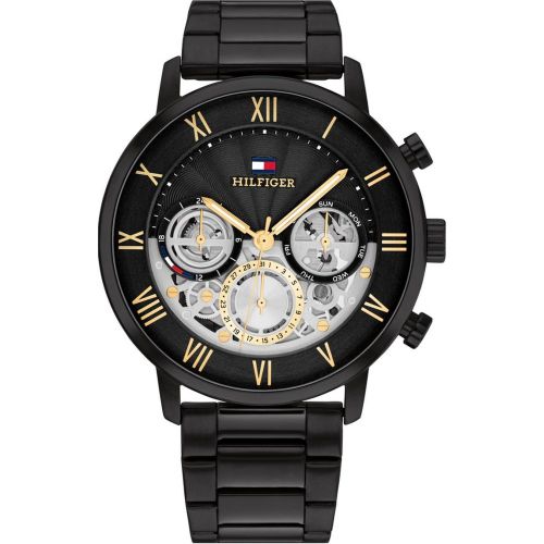 Montre Tommy Hilfiger Legend - 1710706 Bracelet Acier Noir - Tommy Hilfiger Montres - Modalova