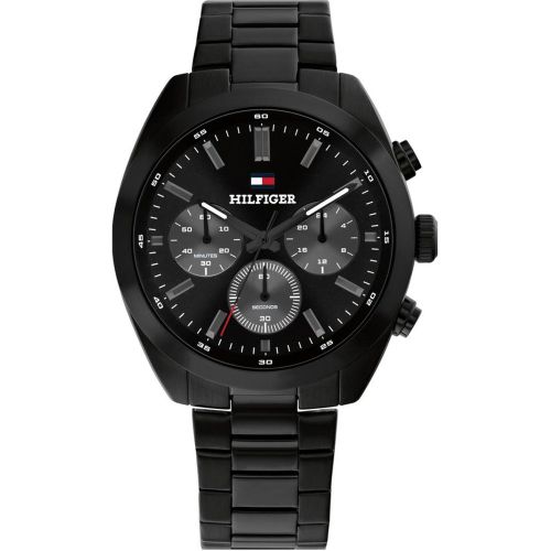 Montre Tommy Hilfiger Hudson - 1710724 Bracelet Acier Noir - Tommy Hilfiger Montres - Modalova