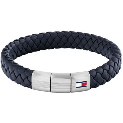 Bracelet Tommy Hilfiger Bracelet Tommy Hilfiger Round Braided - 2790660 Acier, Cuir - Tommy Hilfiger Montres - Modalova