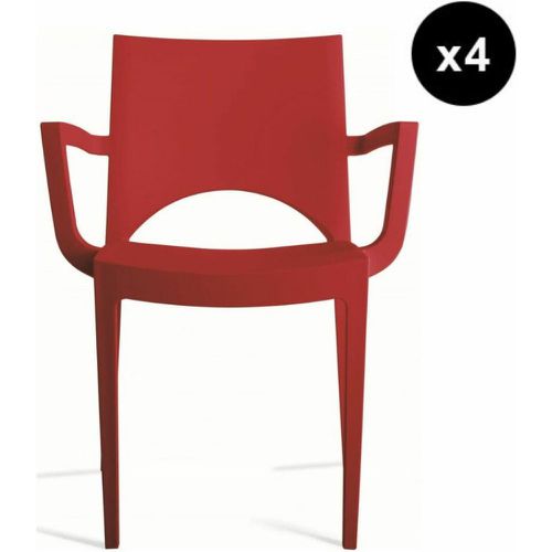 Lot De 4 Chaises Design PALERMO - 3S. x Home - Modalova