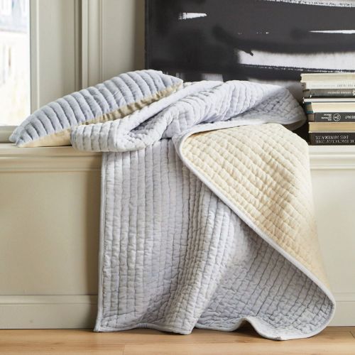 Edredon TIBET perle 160 x 160 - Blanc des Vosges - Modalova