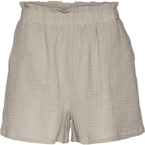 Short Baggy Fit Taille haute Court en coton - Vero Moda - Modalova