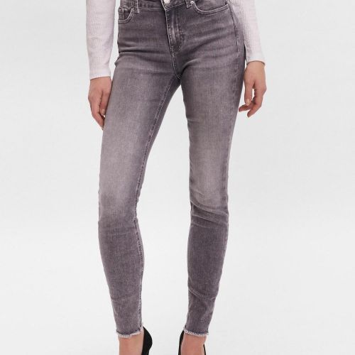 Jean skinny Skinny Fit Taille moyenne Longueur cheville en coton - Vero Moda - Modalova