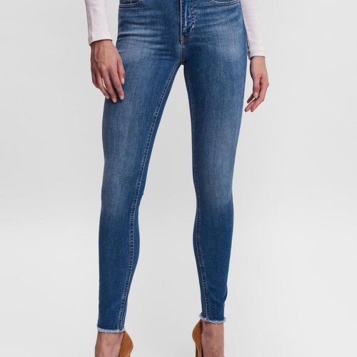 Jean skinny Skinny Fit Taille moyenne Longueur cheville en coton - Vero Moda - Modalova