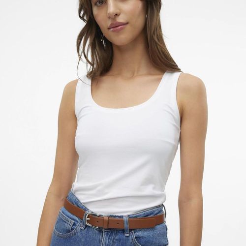 Débardeur en coton Lulu blanc Alia - Vero Moda - Modalova