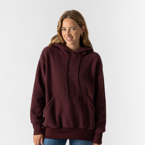 Hoodie Plush Bordeau - Nike - Modalova