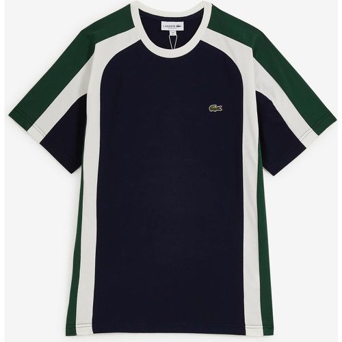 Tee Shirt Regular Fit Marine/vert - Lacoste - Modalova
