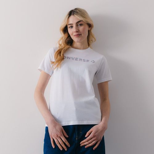 Tee Shirt Wordmark Blanc - Converse - Modalova