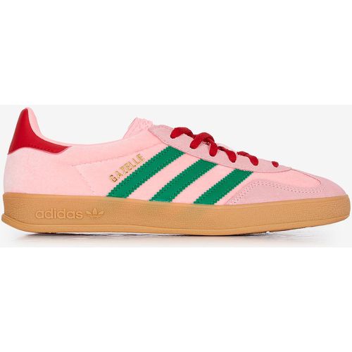 Gazelle Indoor Velvet Rose/vert - adidas Originals - Modalova