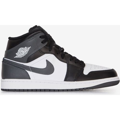 Jordan 1 Mid Blanc/gris - Jordan - Modalova