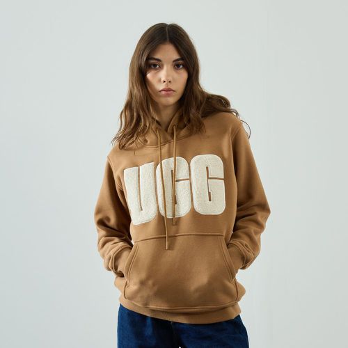 Hoodie Logo Sherpa Marron - Ugg - Modalova