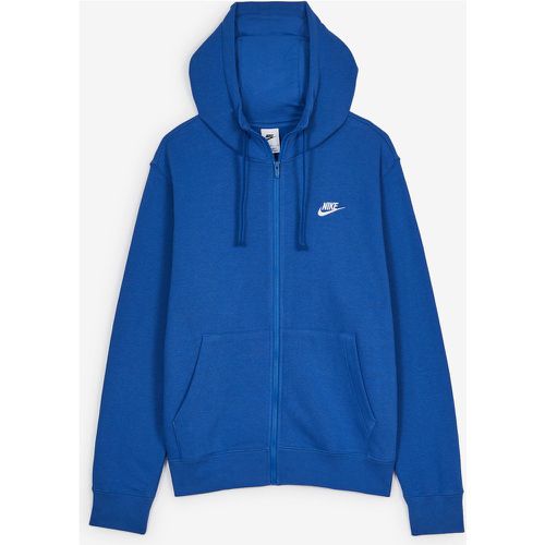 Jacket Hoodie Fz Club Bleu/blanc - Nike - Modalova