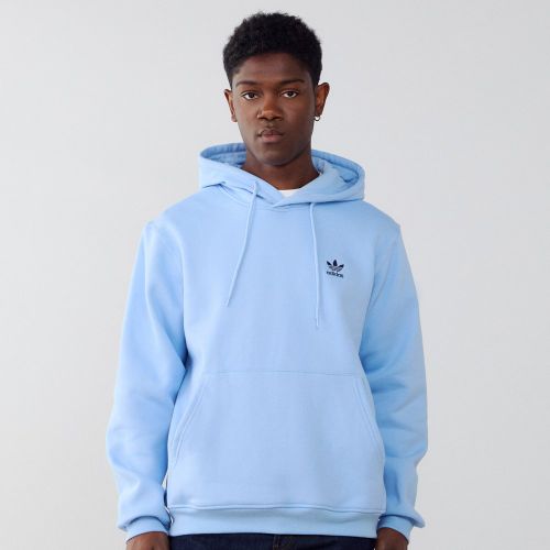 Hoodie Essential Trefoil Bleu/noir - adidas Originals - Modalova