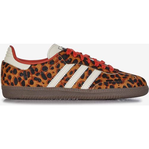 Samba Og Pony Hair Marron/blanc - adidas Originals - Modalova