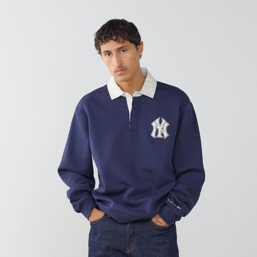 Sweat Polo Ny Yankees Marine/blanc - Champion - Modalova