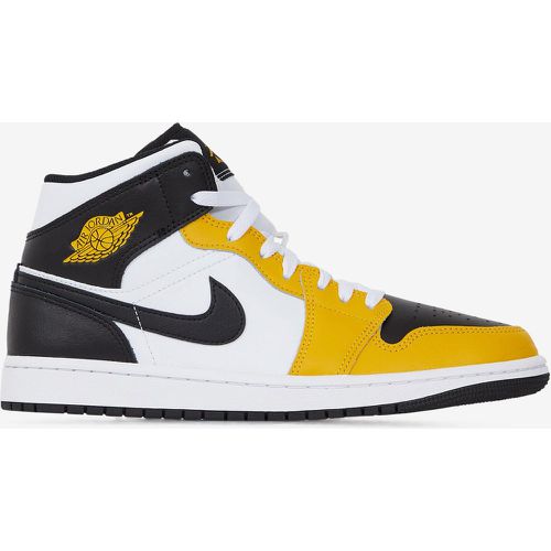 Air Jordan 1 Mid Blanc/jaune - Jordan - Modalova